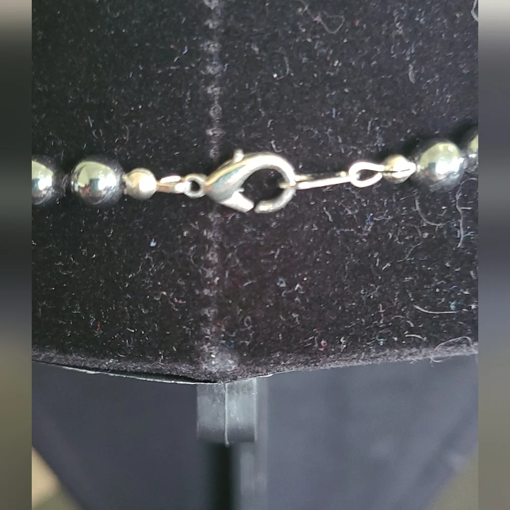 Hand Crafted Hematite Necklace